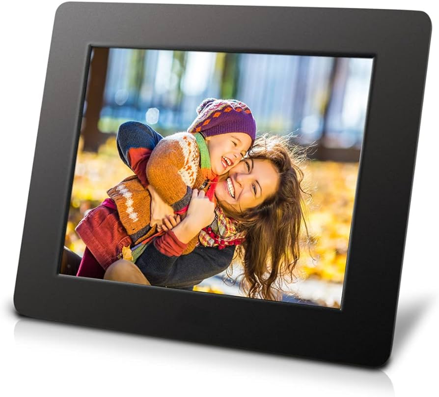 Digital Photo Frame with Automatic Slideshow - 8 inch